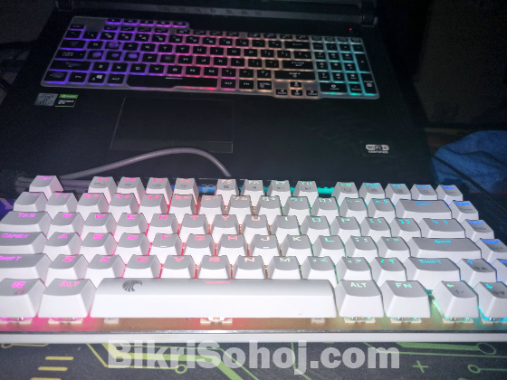 Mechanical Gaming Keyboard 81 Keys 60% Compact